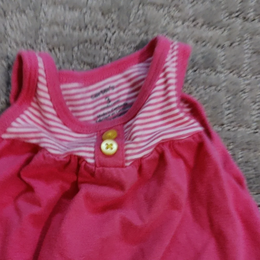 Carter's Yellow and Pink Diaper Cover Set